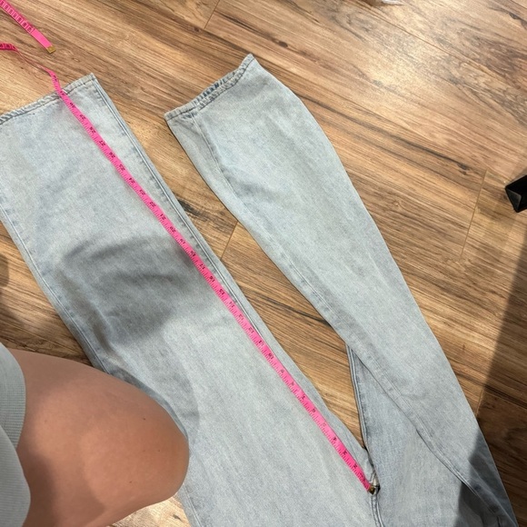 PISTOLA Bobbie Crossover Wide Leg Jeans Rennie - Picture 6 of 9